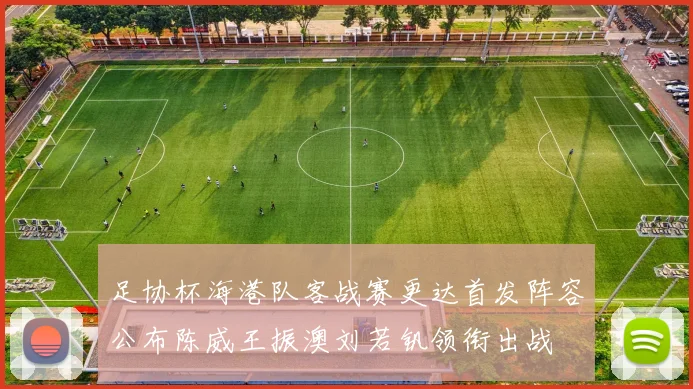 足协杯海港队客战赛更达首发阵容公布陈威王振澳刘若钒领衔出战
