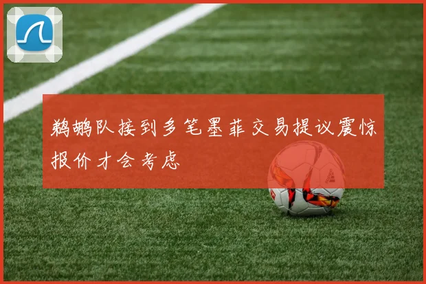 鹈鹕队接到多笔墨菲交易提议震惊报价才会考虑